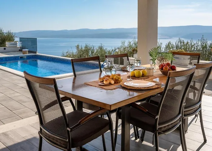 Villa Dream With Private Pool, 2 Bedrooms With En-suite Bathrooms, Sea View *